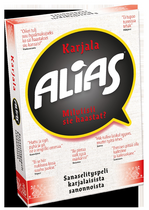 UUTUUS! 
KARJALA-ALIAS
Suosittu sananselityspeli nyt karjalaisena versiona. Mukana 200 karjalaista sananlaskua pitäjien omilla murteilla. Hinta 25 €, jäsenhinta 23 €. NIPPUTARJOUS: 6 kpl 140 € 